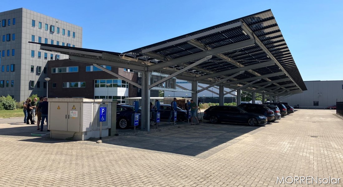 MORRENsolar - solar parking BIT Ede